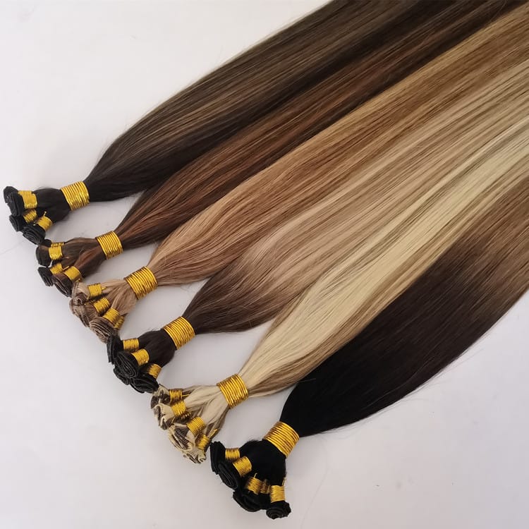 16-24inch Hand Tied Weft Micro Bead Weft, product view 2