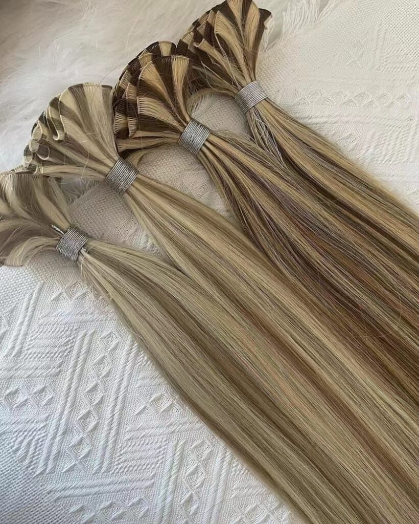 16-24inch Hand Tied Weft Micro Bead Weft, product view 3