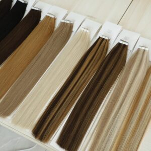 16-24inch Human Tape Hair Double Drawn, product view 1