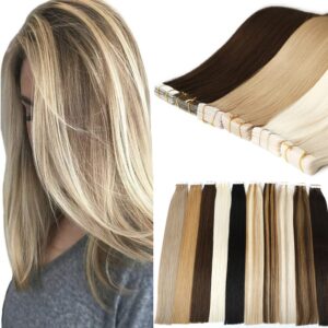 16-24inch Human Tape Hair Double Drawn, product view 2