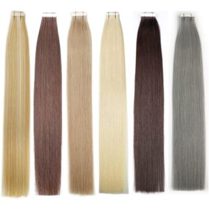 16-24inch Human Tape Hair Double Drawn, product view 3