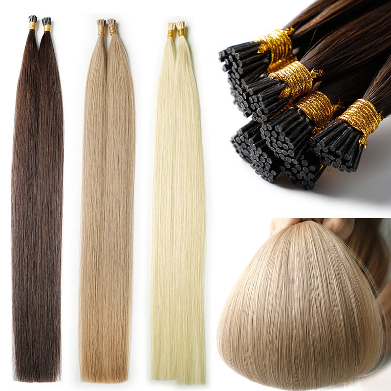 16-24inch I Tip Hair Extensions, product view 3