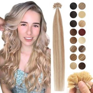 16-24inch Keratin Tip Hair 100% Remy Human Hair Italy Keratin Glue, product view 2
