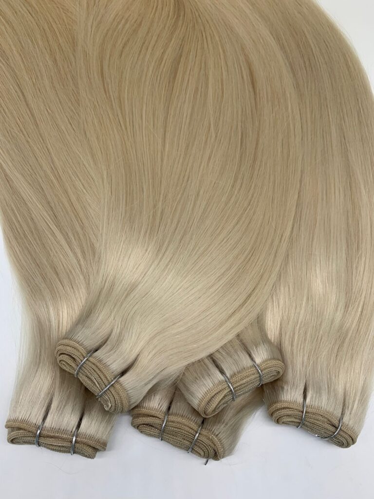 16-24inch Machine Weft Weave Hair 100% Remy Hair Weft, product view 4