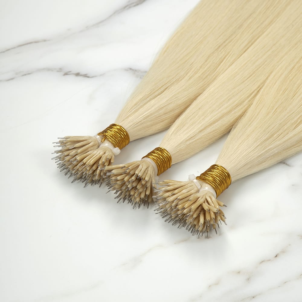 16-24inch Nano Tip Haiir Extensions Virgn Remy Hair, product view 2