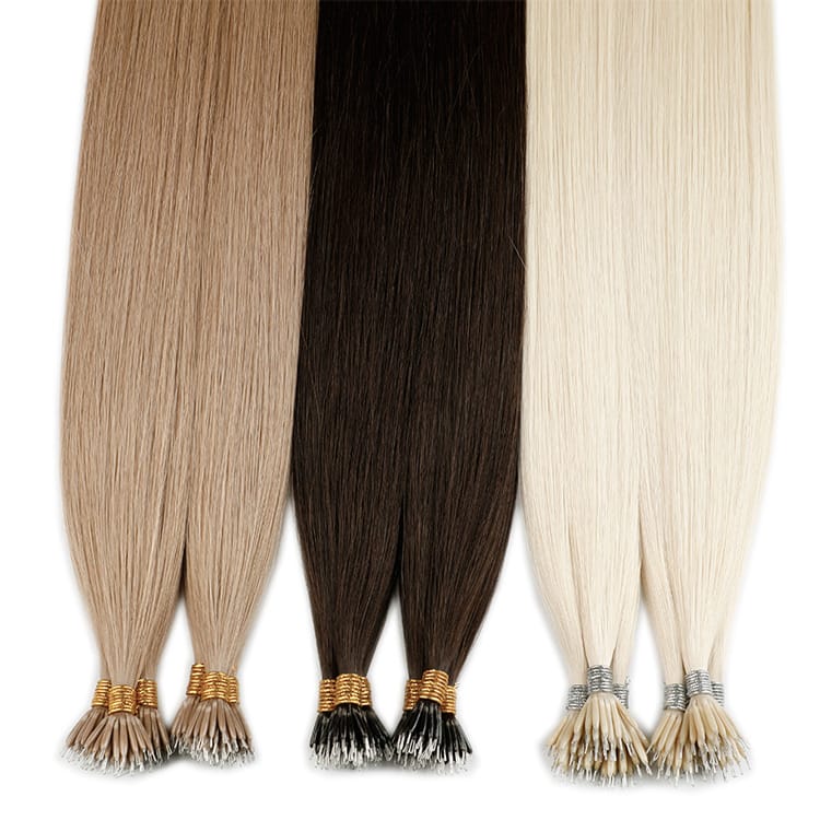 16-24inch Nano Tip Haiir Extensions Virgn Remy Hair, product view 4