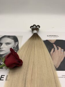 Double Drawn Hand Tied Human Hair Weft, product view 1