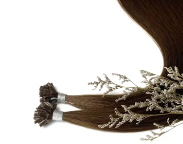 Double Drawn Remy u tip hair extension, product view 1