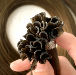 Double Drawn Remy u tip hair extension, product view 2