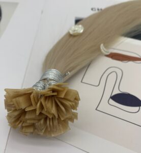 flat hair extension russian hair, product view 1