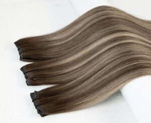 Flat Weft Hair Human Hair Extensions, product view 3