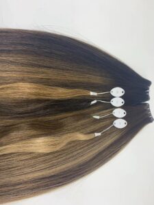 Flat Weft Hair Human Hair Extensions, product view 3
