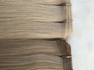flat weft virgin cuticle hair doube drawn, product view 3