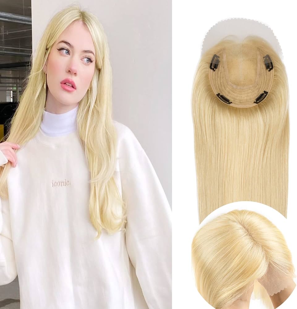 Hair topper for hair loss image 1