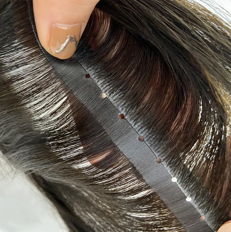 Hole Weft Hair, product view 2