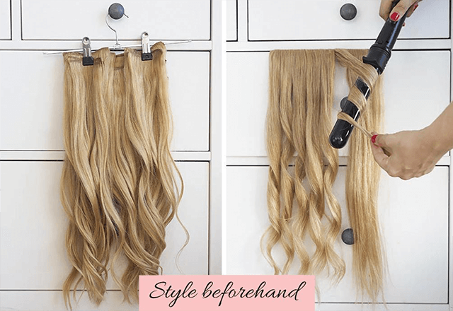 How to blend hair extensions with short hair image 3