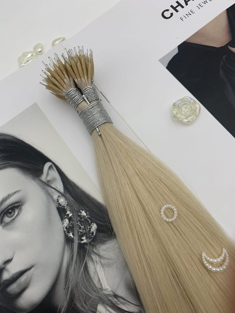 Human Hair Nano Ring Hair Extensions, product view 3
