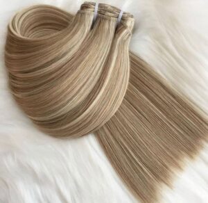 Machine Weft Luxurious Hair Mixed Color, product view 1
