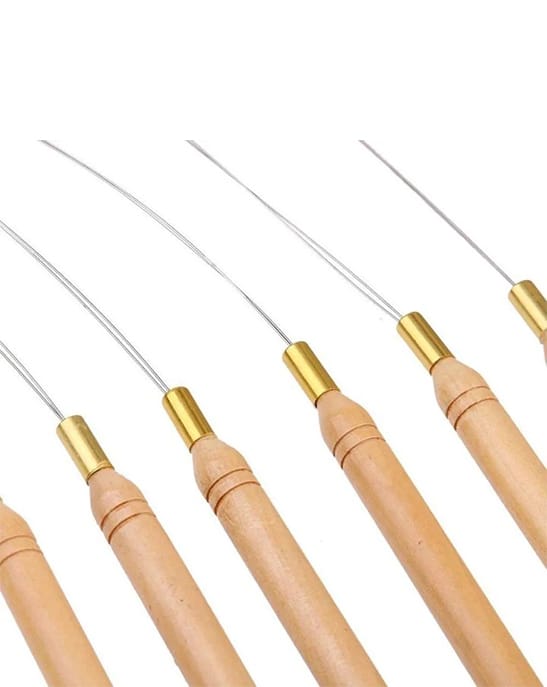 Micro rings pulling needles, product view 3
