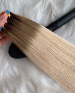 Ombre Color Tape Ins Straight Hair Tape In Hair Extensions, product view 1