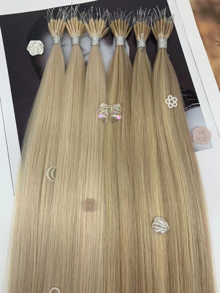 Plastic Nano Hair Extensions Prebonded Hair Extensions, product view 1