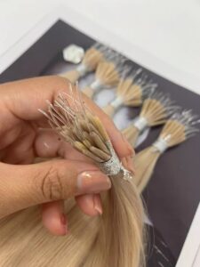 Plastic Nano Hair Extensions Prebonded Hair Extensions, product view 3