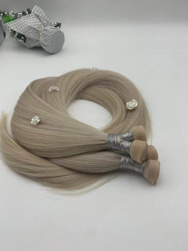 pu weft with 100% human remy hair, product view 2