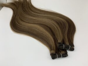 Regular100% remy genius weft cuticle intact double drawn, product view 3