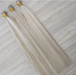 Regular100% remy I TIP cuticle intact double drawn, product view 2