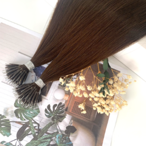 Remy Human Hair Nano Ring Hair Extensions, product view 1
