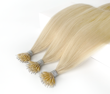 Remy Human Hair Nano Ring Hair Extensions, product view 3