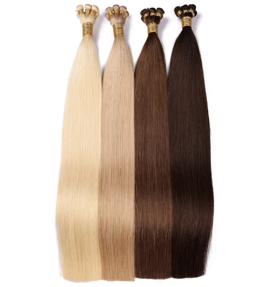 Remy Russian Hand Tied Wefts Extensions, product view 1