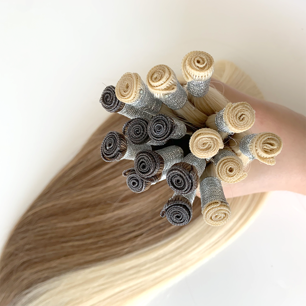 Russian Genius weft hair extensions, product view 1