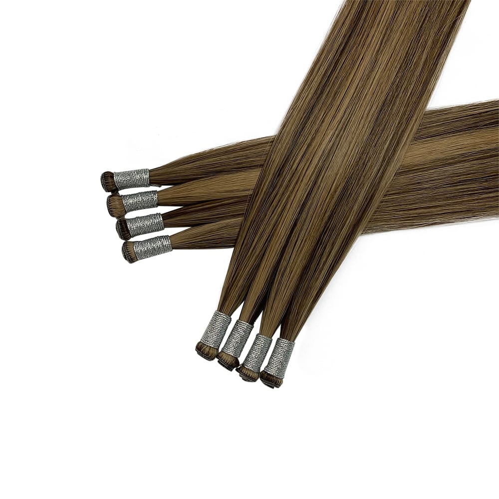 Russian Genius weft hair extensions, product view 2
