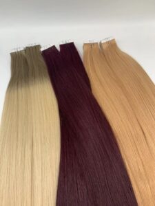tape in hair extension, product view 1