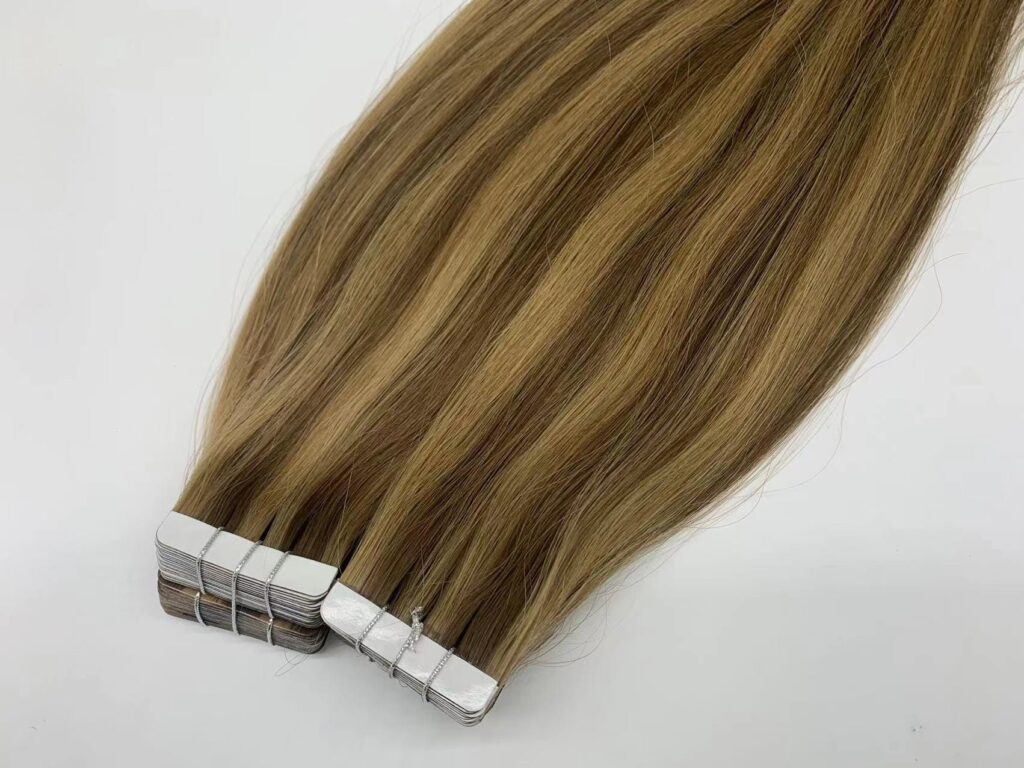 tape in hair extension, product view 1