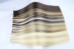 Tape in hair extensions 16-30ines straight hair, product view 1