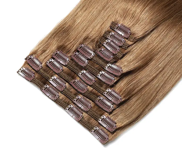 Thick Ends Remy Clip-in Hair Extension, product view 1