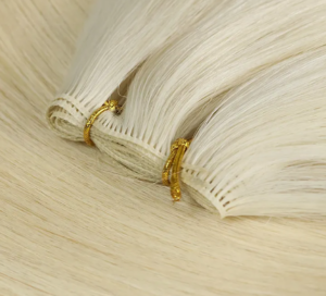 Top Quality Russian Genius weft hair extensions, product view 1