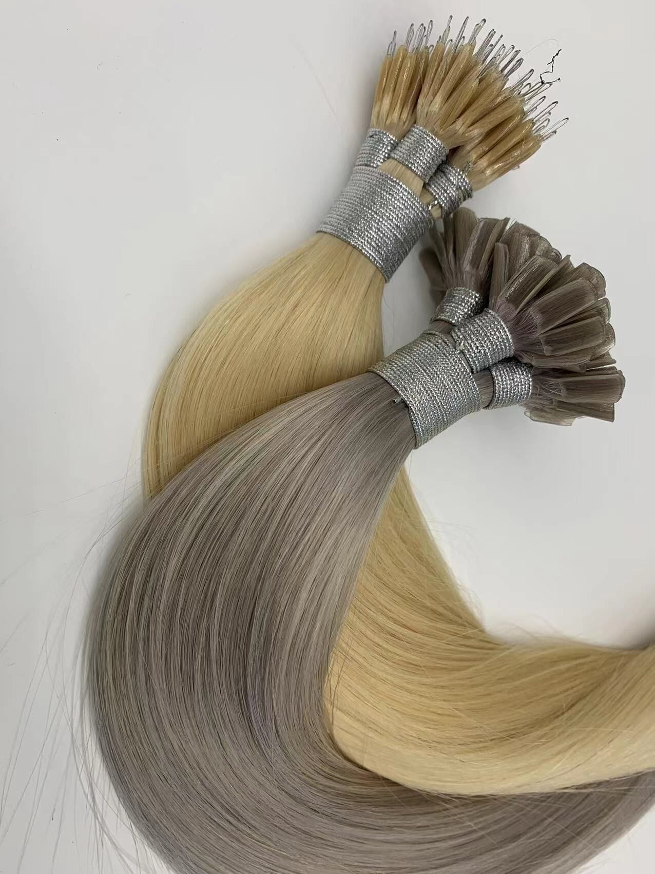 U tips double drawn full end thickness remy hair, product view 1