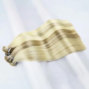 virgin cuticle hair flat tip hair extension, product view 3