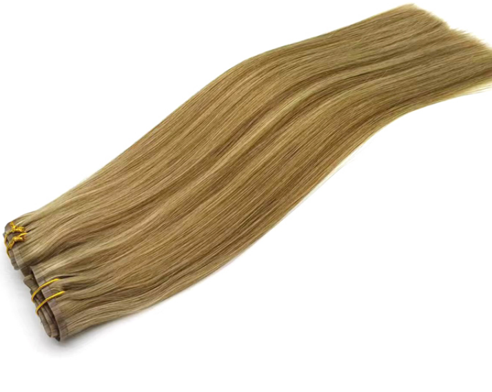 virgin hair extensions, product view 1