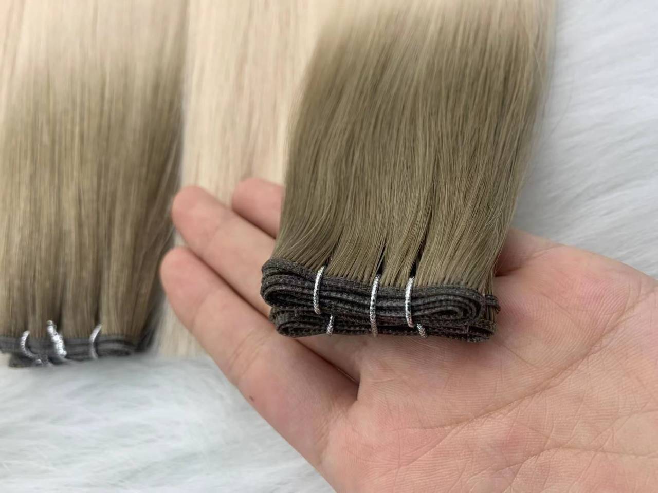 weft hair, product view 1