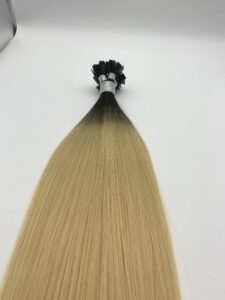Wholesale Double Drawn Flat Tip Human Hair Extension, product view 2
