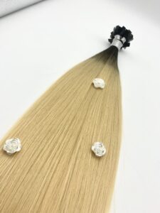 Wholesale Double Drawn Flat Tip Human Hair Extension, product view 4
